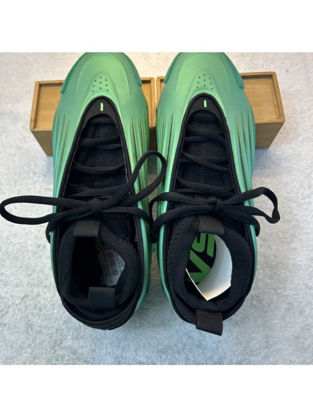 adidas Harden Volume 9 Metamorphosis Green Basketball JH6484 Men Size 9 NEW - Picture 2 of 9
